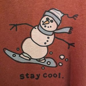 Life is Good t-shirt youth XL